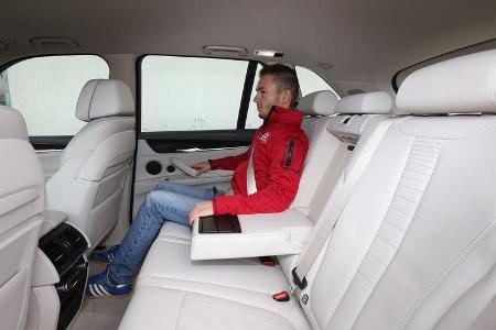 BMW X5 xDrive 30d, Fondsitz, Beinfreiheit