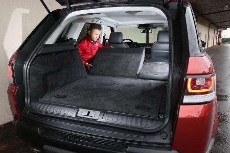 Range Rover Sport SDV6, Kofferraum