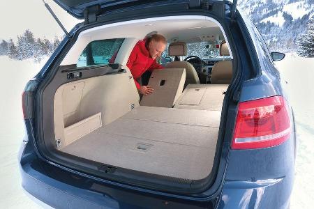 VW Passat Alltrack 2.0 TDI, Kofferraum, Sitz umklappen