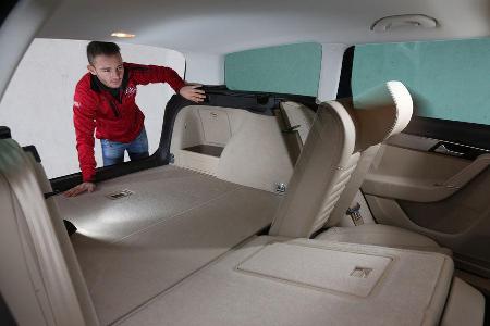 VW Passat Alltrack 2.0 TDI, Kofferraum, Sitz umklappen