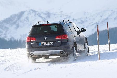 VW Passat Alltrack 2.0 TDI, Heckansicht