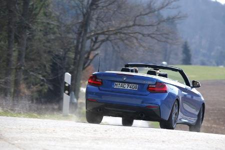 BMW M235i Cabrio, Heckansicht