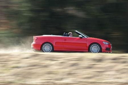 Audi S3 Cabrio, Seitenansicht