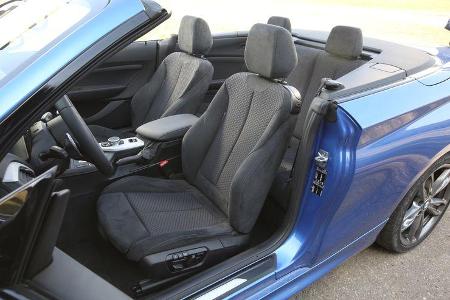 BMW M235i Cabrio, Fahrersitz