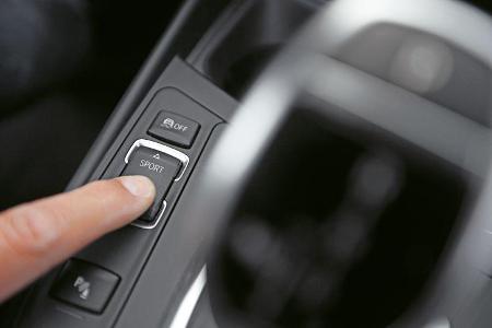 BMW M235i Cabrio, Bedienelement