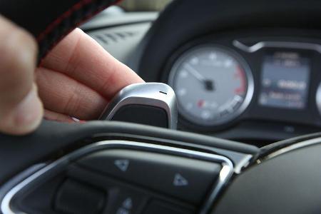 Audi S3 Cabrio, Schaltwippe