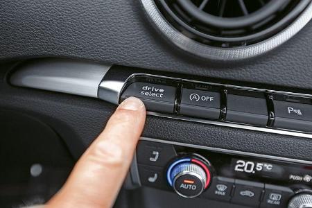 Audi S3 Cabrio, Bedienelement