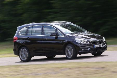 BMW 218d Gran Tourer, Seitenansicht