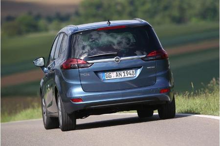 Opel Zafira Tourer 1.6 CDTI, Seitenansicht