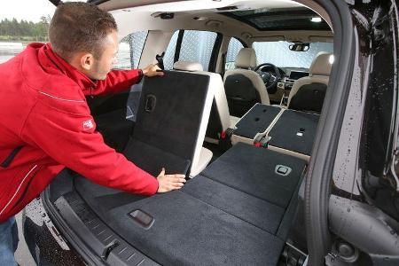 BMW 218d Gran Tourer, Fondsitze, Umklappen