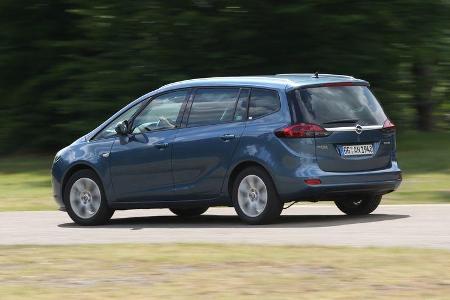 Opel Zafira Tourer 1.6 CDTI, Seitenansicht