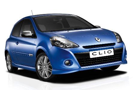 Vor allem die Frontpartie mit den vergrößerten Lüftungsöffnungen gleicht Renault mit dem kompakten Mégane ab.