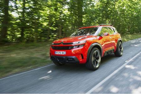 Citroen Aircross Concept, Fahraufnahme Front