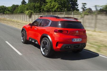 Citroen Aircross Concept, Fahraufnahme Heck