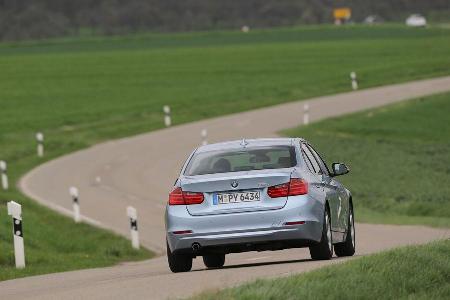BMW 320i EDE, Heckansicht