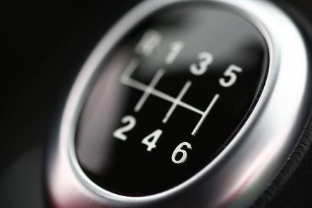 BMW 320i EDE, Schalthebel, Detail