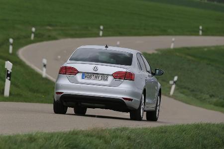 VW Jetta Hybrid, Heckansicht