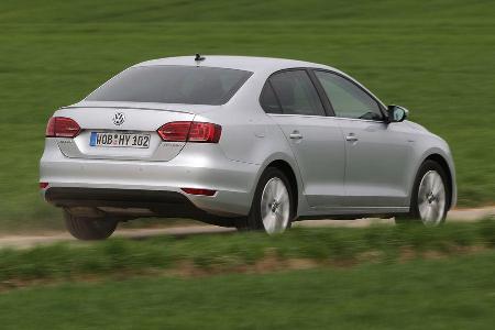 VW Jetta Hybrid, Heckansicht