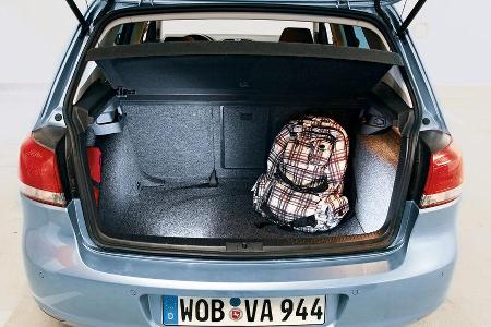 VW Golf 1.6 TDI, Kofferraum