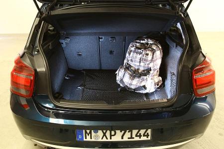 BMW 116d, Kofferraum