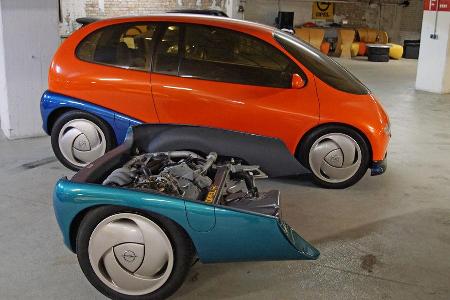 12/2015 - Opel Werkstatt, Rsselsheim, berblick - die Highlights des Museums - mokla1215