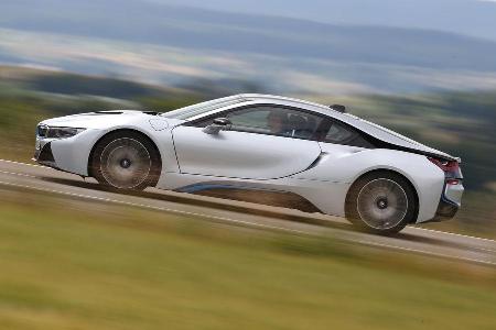 BMW i8, Seitenansicht