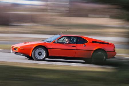 BMW M1, Seitenansicht