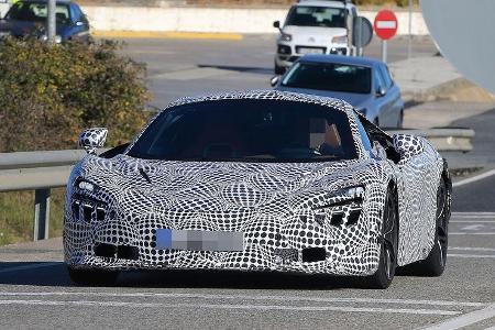 McLaren P14 Erlkönig