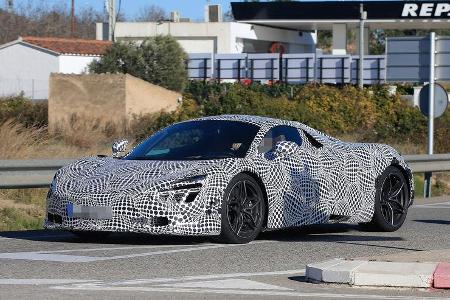 McLaren P14 Erlkönig