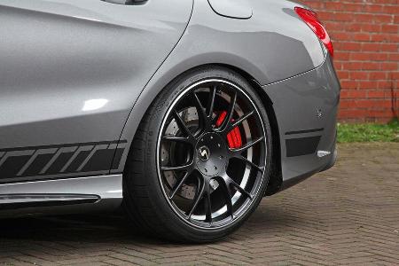 Mercedes CLA 45 AMG mit Felgen von Schmidt