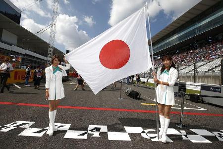Grid Girls - GP Japan 2015