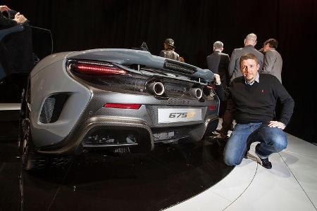 McLaren 675 LT Sitzprobe
