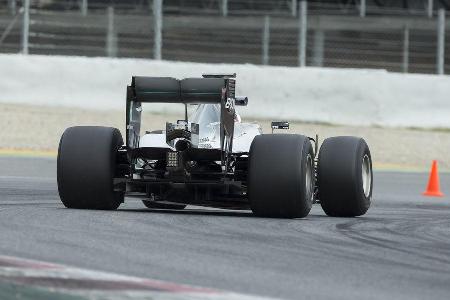 Nico Rosberg - Pirelli 2017er Reifen-Test - Barcelona - Oktober 2016