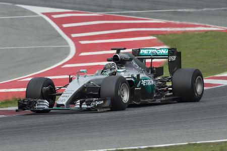 Nico Rosberg - Pirelli 2017er Reifen-Test - Barcelona - Oktober 2016