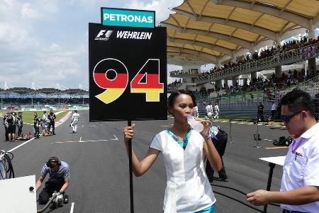 Grid Girls - GP Malaysia 2016 - Sepang