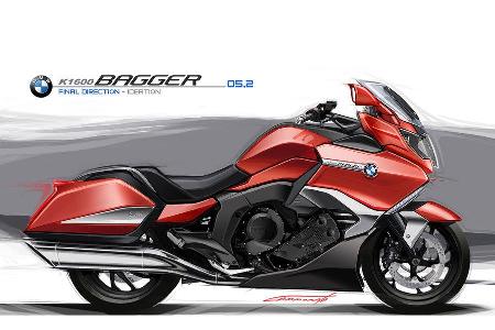 BMW K 1600 B Bagger Motorrad