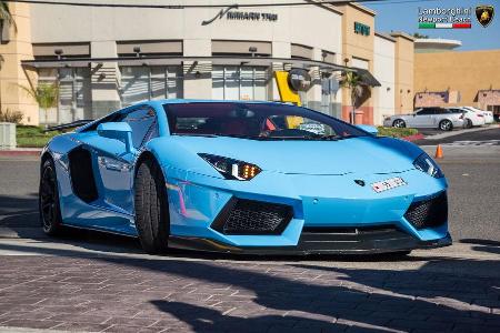 Lamborghini Aventador - Supercar-Show - Newport Beach - Oktober 2016