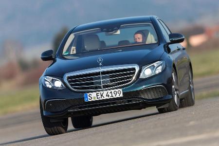 Mercedes E 220 d, Frontansicht