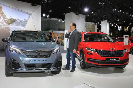 Peugeot 5008 und Skoda Kodiaq