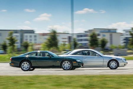 Jaguar-XK8-Mercedes-Benz-CL-500-Fahrbericht