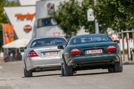 Jaguar-XK8-Mercedes-Benz-CL-500-Fahrbericht