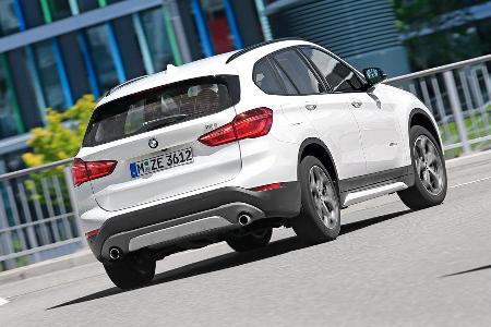 BMW X1 xDrive 20d, Heckansicht