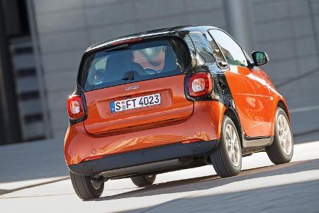 Smart Fortwo Coupé 0.9, Heckansicht