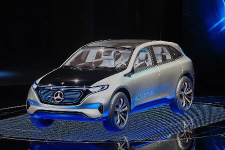 Mercedes Elektroauto SUV Paris Teaser