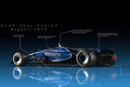 Bugatti 101P - Formel 1-Concept - Sean Bull