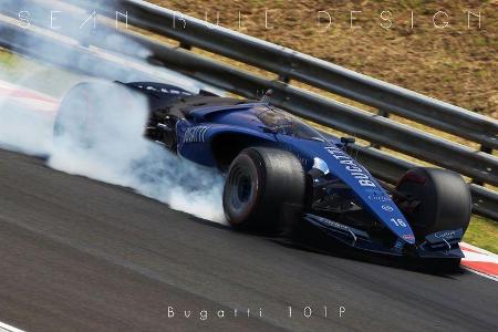 Bugatti 101P - Formel 1-Concept - Sean Bull