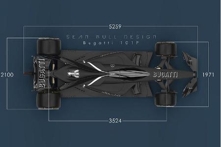 Bugatti 101P - Formel 1-Concept - Sean Bull