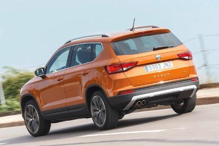 Seat Ateca 2.0 TDI 4Drive, Heckansicht