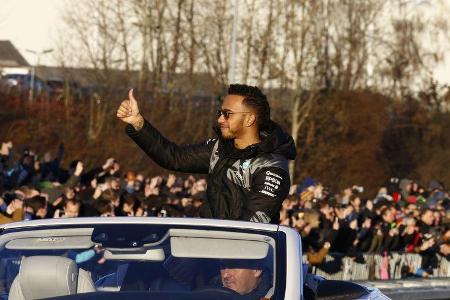 Lewis Hamilton - Mercedes - Sindelfingen