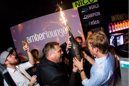 Nico Rosberg - Party Abu Dhabi - Amber Lounge 2016